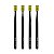 Kit Escova Dental Extra Macia Kess Pro 10k Belliz Verde C/4 - Imagem 1