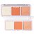 Trio de Blush e Iluminador Ruby Rose Hb-583-1 20,8g - Imagem 1