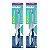 Kit Escova Dental Compact Macia Kess Belliz Azul C/2 - Imagem 1