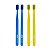 Kit Escova Dental Extra Macias Kess Pro Belliz Azul/verde C/4 Un - Imagem 1