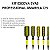 Kit Escova Evas Professional Amarela C/5 - Imagem 2