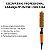 Escova Evas Professional Laranja Pp Cm1301 Cód.1204 - Imagem 2