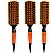 Kit Escova Evas Professional Laranja C/6 - Imagem 3