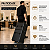 Maleta Carrinho Indice Tokyo Nyx 2 Andares 2 Rodinhas Preta Ref.2739 - Imagem 2