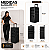 Maleta Carrinho Indice Tokyo Nyx 2 Andares 2 Rodinhas Preta Ref.2739 - Imagem 5