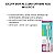 Escova Dental Clear Extreme Kess Belliz Azul e Verde C/2 - Imagem 2