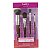 Kit Com 04 Pincéis Para Rosto Belliz Wood Ref:2327 - Imagem 3