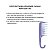 Pente Ricca Belliz Shower Cachos Roxo Cod.582 - Imagem 3