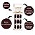 Unhas Autocolantes Kiss Impress Snowed In Medium C/30 Im64x - Imagem 2