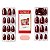Unhas Autocolantes Kiss Impress Snowed In Medium C/30 Im64x - Imagem 5
