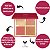 Paleta Multifuncional Eudora Niina Secrets Pallete Luminous 1 12g - Imagem 2