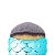 Pincel Para Maquiagem Le Vangee Mermaid Lovers Azul Turquesa - Imagem 3