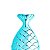 Pincel Para Maquiagem Le Vangee Mermaid Lovers Azul Turquesa - Imagem 4