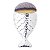 Pincel Para Maquiagem Le Vangee Mermaid Lovers Prata - Imagem 1