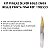 Kit Pinças Silver Gold Enox Belliz Ponta Fina Ref. 1702 C/3 - Imagem 2