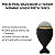 Pincel Para Maquiagem Le Vangee Mermaid Lovers Preto Fosco - Imagem 2