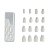 Unhas Autocolantes Kiss New York Impress Color Bailarina Frosting C/30un Imc501b - Imagem 3