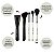 Kit Pincel Professional Macrilan Contornar e Iluminar Wb100 - Imagem 2
