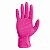 Luva Com Pó Unigloves Clássico Pink Tam:g C/100un - Imagem 3