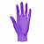 Luva Com Pó Unigloves Clássico Purple Tam:p C/100un - Imagem 3