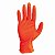Luva Com Pó Unigloves Clássico Orange Tam:m C/100un - Imagem 3