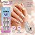 Unhas Autocolantes Impress Nail Art Bailarina C/30un Ime02 - Imagem 2