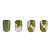Unhas Autocolantes Kiss Impress Nail Art Before Sunrise Quadrado Curto C/30un Im35b - Imagem 4