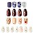 Kit Unhas Autocolantes Kiss Impress Edição de Natal C/4 - Imagem 3