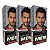 Kit Kert Keraton Men: 3 Tonalizantes Castanho Médio - Imagem 1
