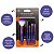 Kit Pincéis Para Maquiagem Macrilan Roxo Kp5-18 - Imagem 2