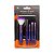 Kit Pincéis Para Maquiagem Macrilan Roxo Kp5-18 - Imagem 3