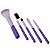 Kit Pincéis Para Maquiagem Macrilan Roxo Kp5-18 - Imagem 4