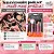 Kit Macrilan: 5 Pincéis Para Maquiagem Rosa Kp5-18 - Imagem 3