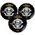 Kit Cera Cristalina Captain Hair Extra Forte Barber Shop Com 3 120g - Imagem 1