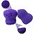 Esponja Para Maquiagem e Limpeza Facial Meily's Roxo Mac-218 - Imagem 3