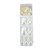 Unha Postiça Para Pés Kiss Impress Color Toe Nails 501 Lustre White Com 24un - Imagem 4