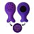 Esponja Para Limpeza Facial Meily’s Ref.:mac-290 Roxo - Imagem 2