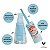 Esmalte Cremoso Dailus Milk Nails Blueberry 8ml - Imagem 2