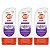 Kit Loção Repelente de Insetos Johnson Off! Kids Com 3 200ml - Imagem 1