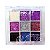 Kit Paleta de Glitter Pink 21 Color Com 3 7,2g - Imagem 5