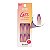 Unhas Postiças Kiss Ny Gel Extend Bailarina Com 24un Gn02b - Imagem 1