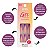 Unhas Postiças Kiss Ny Gel Extend Bailarina Com 24un Gn02b - Imagem 2