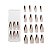 Unhas Postiças Kiss Ny Trend Collection Bailarina 24un Tn01b - Imagem 3