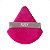Esponja Puff Para Pó Ruby Kisses Triangular Rosa e Cinza - Imagem 1