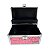 Maleta de Maquiagem Cisne Linha Shine Pink Glitter e Prata Csn-5120B - Imagem 4