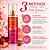 Kit Kiss New York Pink Romance: 3 Body Spash 200ml - Imagem 5