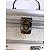 Maleta de Maquiagem Cisne Linha Shine Branco Glitter e Prata Csn-5122B - Imagem 4