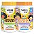 Kit Salon Line Kids: 2 Creme para Pentear Melão e Maracujá 1kg - Imagem 1
