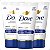 Kit Dove Creme Sérum: 3 Desodorantes Reparação Diária - Imagem 1
