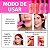 Kit Sp Colors Jelly Blush: Realça Lábios e Bochechas  4 Cores - Imagem 12